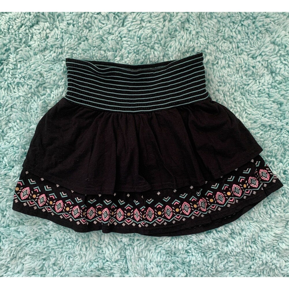 Justice black skort size 14/16